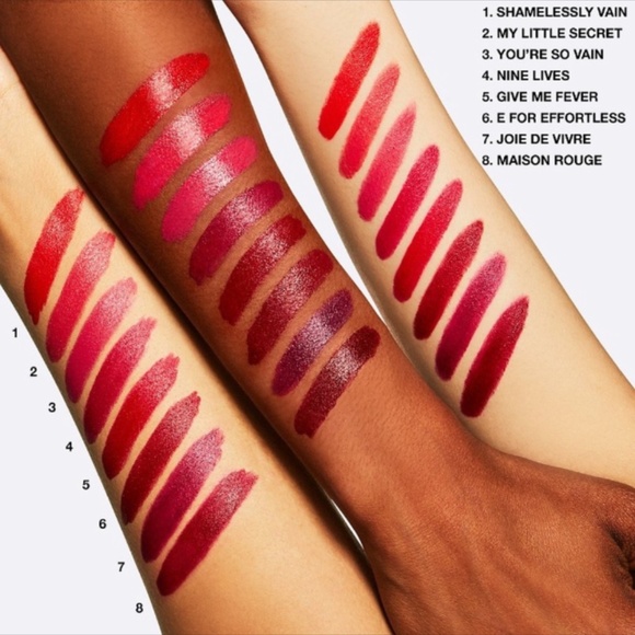 MAC Lipstick Bundle of 3 in La Femme 410, Joie de Vivre 415 & Give me Fever 428 - Picture 7 of 16